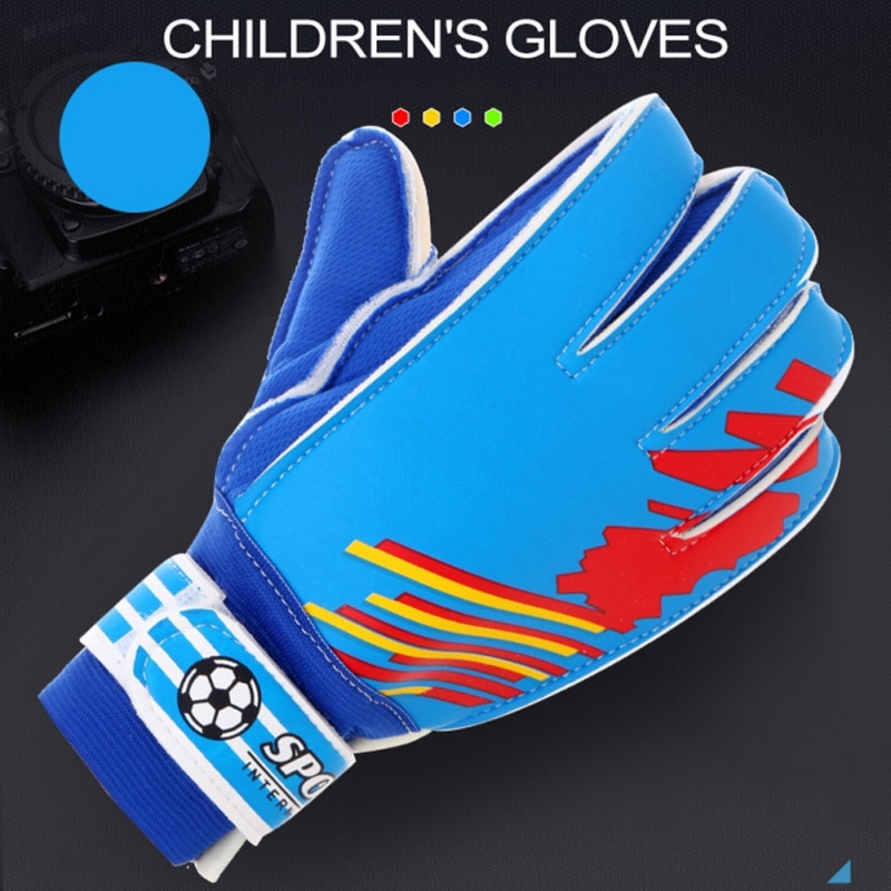 Children Kids Youth Sport Football Soccer Goalkeeper Goalie Training Gloves Gear Training Football Game Gloves