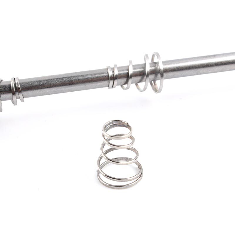 10/20/50/100pc Bike Quick Release Skewer Springs Replacement Bicycle Front / Rear Wheel Skewer Springs Cycling Parts Accessories