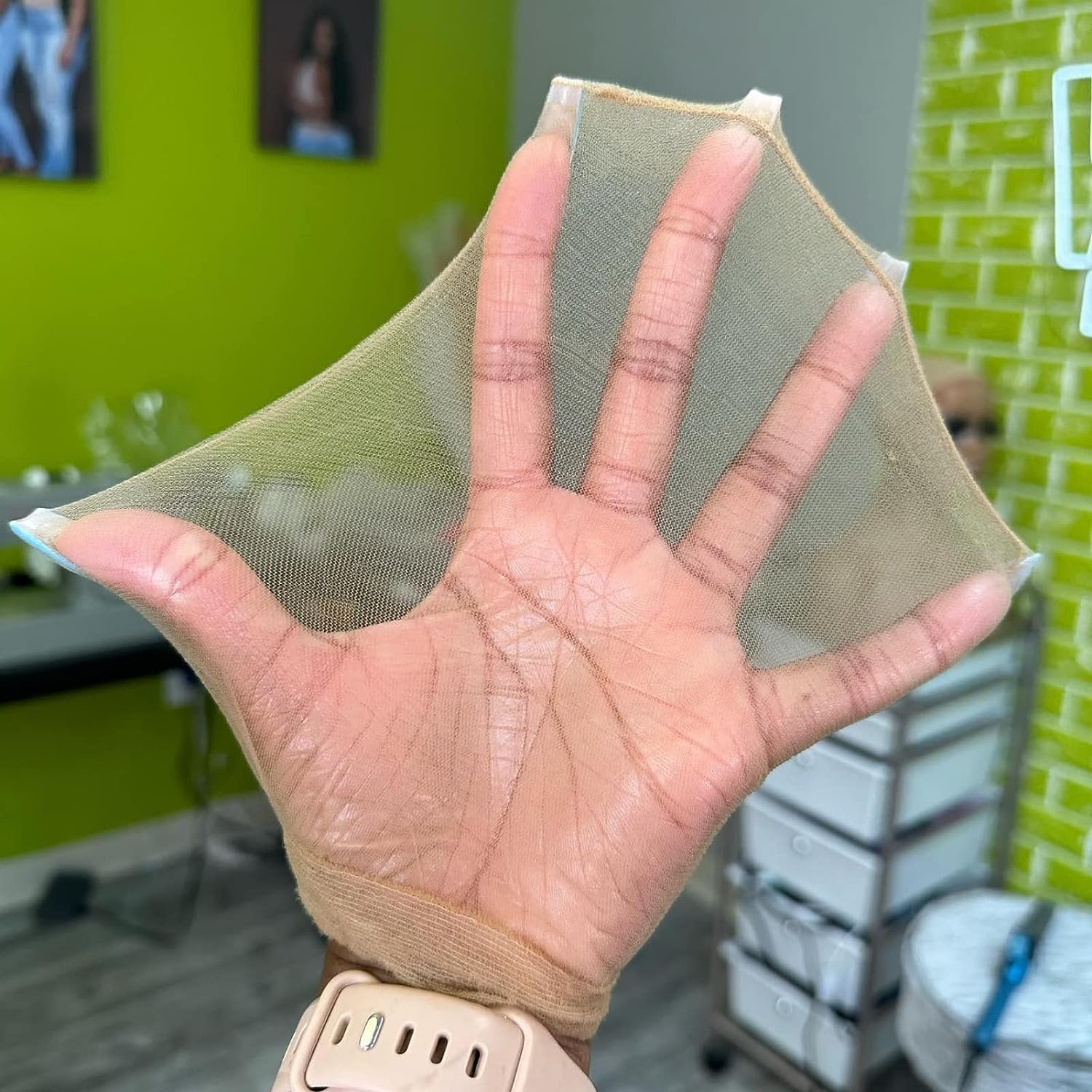 Goedkope 1/5/10 Pack Onzichtbare Hd Pruik Cap Voor Lace Front Pruik Transparant Pruik Cap Voor Pruik Kous Pruik Caps Voor Vrouwen