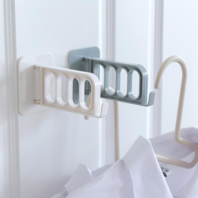 Kitchen Clothes Hangers Closet Organizer Space Saving Clothes Rack Storage Organizer Folding Clothes Drying Rack For Kitchen