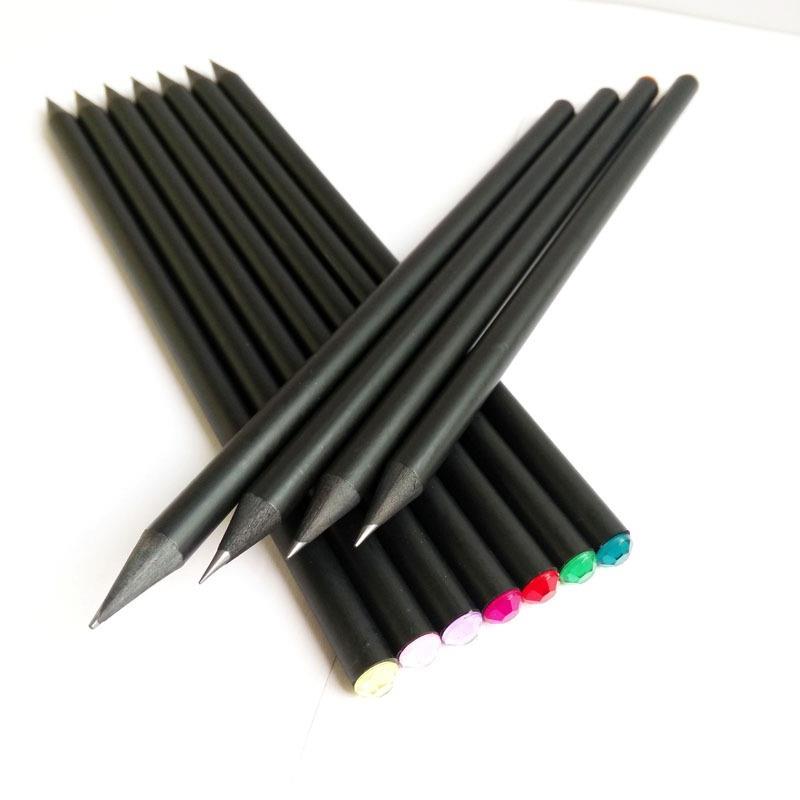 Sketching Pencil Portable Random Color Basswood Painting Writing Tools Drawing Pencil Sharper 5pcs Office