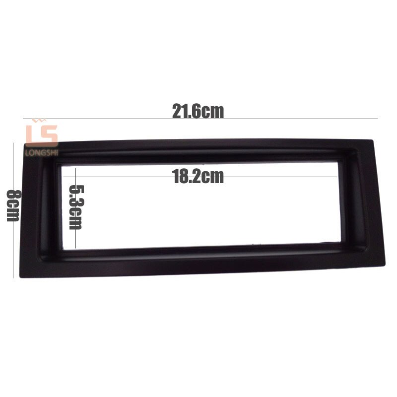 1Din Car Refitting Radio Fascia for 2005+ Citroen C5 Stereo Frame Panel Dash Mount Fitting Kit Installation One 1 DIN