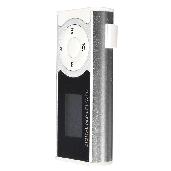 Mini-usb-clip-player,  mp3- spieler-lcd-bildschirm , 16gb mini-sd-tf-kartensteckplätze