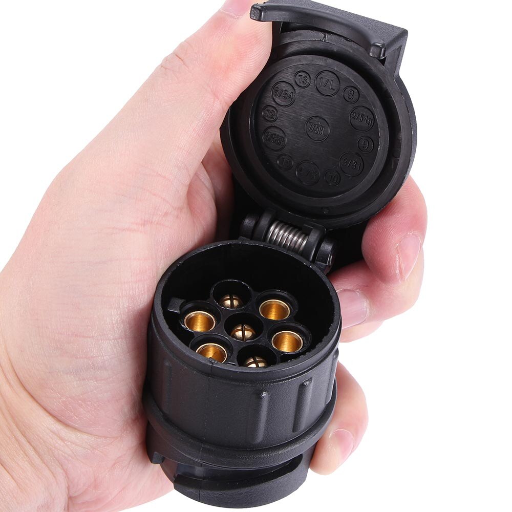 12V Vehicle Car Trailer Towing Light Cable Circuit Plug Socket Connector Tester Signal Test Diagnostic-tool