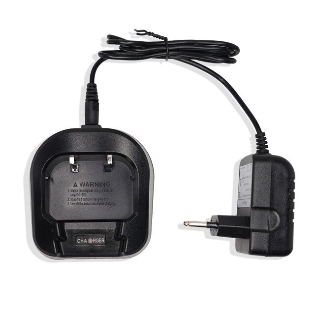 Baofeng UV-82 Walkie Talkie EU/US/UK/AU/USB/Car Charger Adapter Base For Baofeng UV 82 UV-82 UV82 Two Way Radio Accessories: EU plug with base