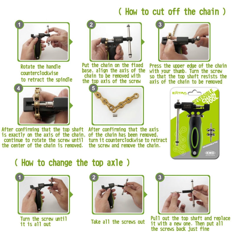 KMC Chain Tool Bike Chain Magic Breaker Master Link Tool Open Close Tool Master Link Bicycle Chain Open Close Tools