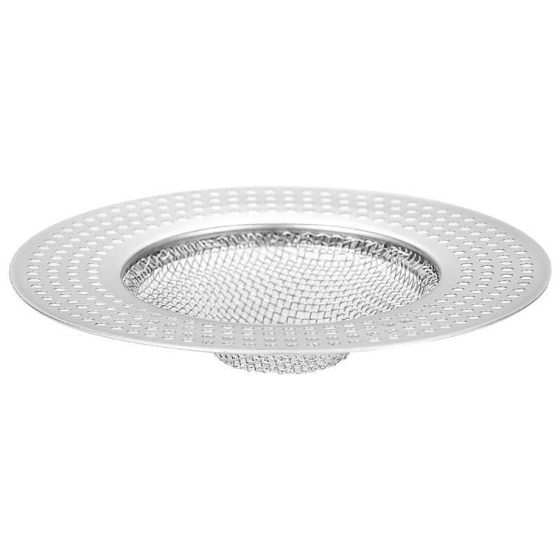 Roestvrijstalen Bad Haar Catcher Stopper Douche Afvoer Gat Filter Val Keuken Metalen Sink Zeef Afvoerputje: Default Title