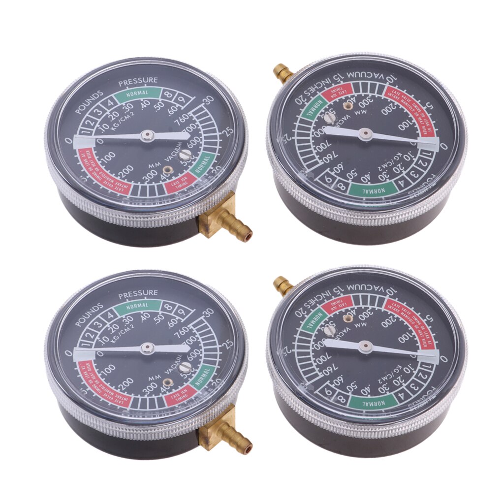 4 stuks Carburateur Synchro Motorfiets Accessoires Brandstof Vacuüm Carb Sync 4 Gauge Meter Tester Set