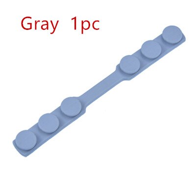 1/4 pièces réglable anti-dérapant masque oreille poignées Extension crochet masques faciaux boucle support ajustement masque étendre ceinture oreille crochets: 1PC gray