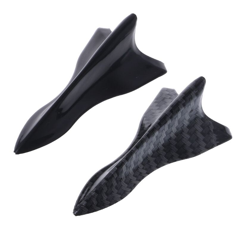 1 Uds Universal EVO estilo Pu trasero tipo aleta de tiburón para techo alerón tiburón aleta difusor Vortex generador coche alerón de techo parachoques M77