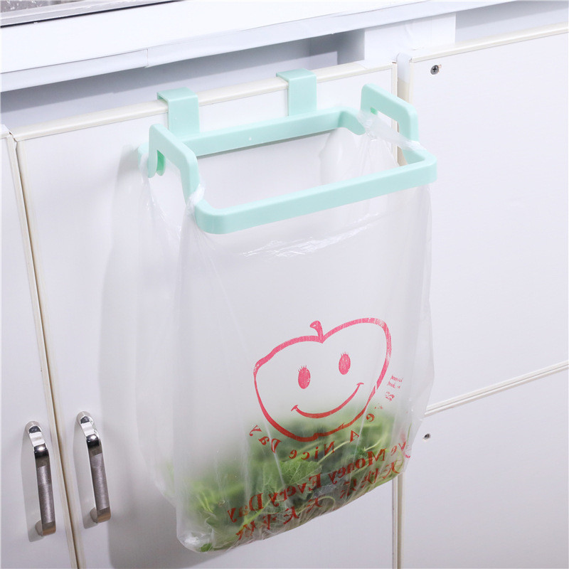 Køkkenarrangør køkkenudstyr håndklædestativ hængende holder hængelig affaldsposeholder håndklædeopbevaringsholder køkkenudstyr