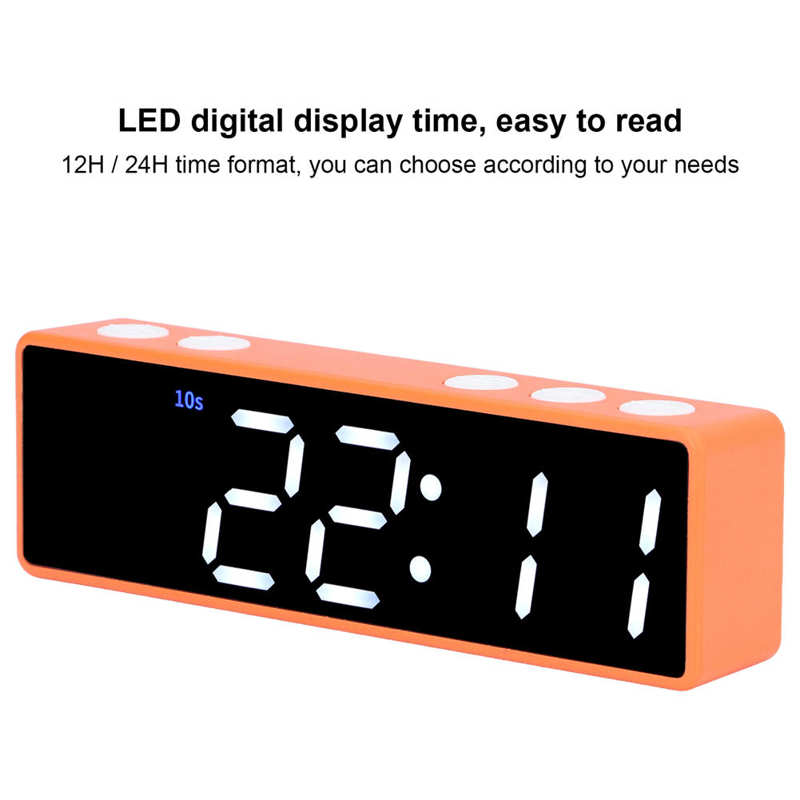 Electronic Timer Compact Digital Timer for Fitness Room for Office