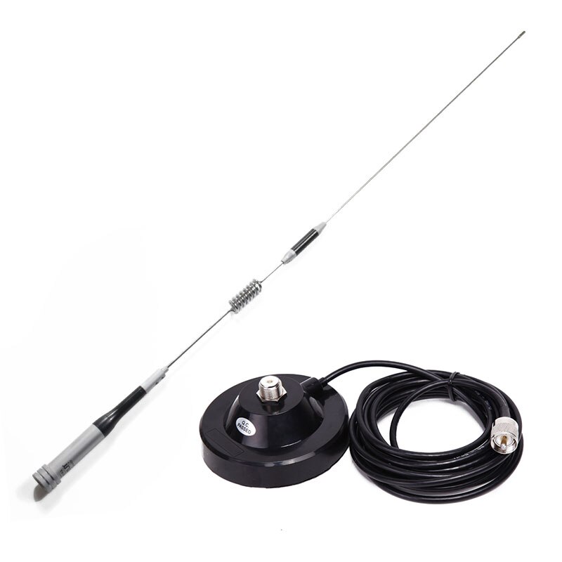 Diamond SG-M507 Dual Band VHF/UHF 144/430MHz Mobile Radio Antenna SGM507 for Yaesu BaoFeng TYT WouXun QYT Car Radio: add Magnetic Mount