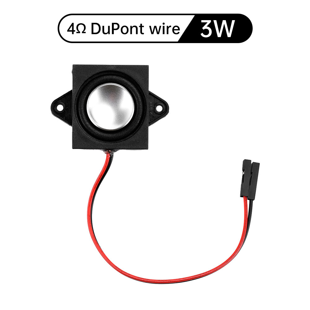 1 Uds 2831/3128 altavoz 4 Ohm 3 vatios 4R 3W altavoz de sonido de cavidad de rango completo accesorios de altavoz HIFI 3525 4 ohm altavoz ultrafino: Blanco