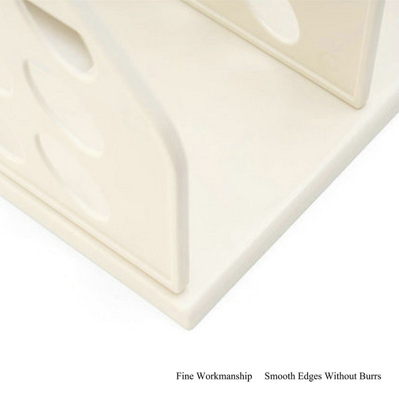 Office Desk File Organizer Magazine Holder Four-columns Bookshelf Paper Organizer Document File Storage Book Stand