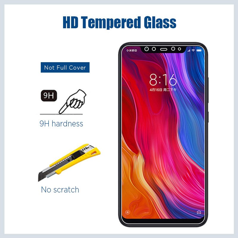 2in1 Screen Protective Glass for Xiaomi Poco X3 NFC X4 Pro 5G Tempered Protector Film on X 3 GT m 4 M4 Pro F3 M3