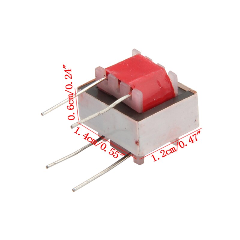 Transformador De Áudio Ei14 De 40 Unidades 600:600 Ohm 1:1 E | Frete grátis
