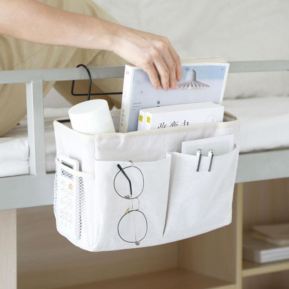 Nachtkastje Organizer Bed Bureau Bag Bank Tv Afstandsbediening Opknoping Caddy Couch Organizer Bed Houder Zakken