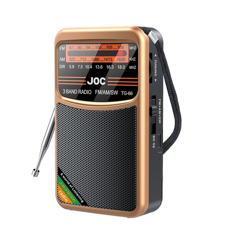 Full Band Radio Portable Radio Am Fm Sw Multi-function Radio Excellent Reception Transistor Radio With Loud Speaker: PURPLE