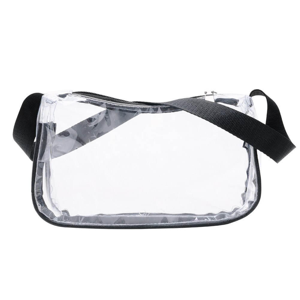 PVC transparent klar Frau Crossbody Taschen lässig Sommer Schulter Tasche Handtasche Gelee klein Telefon Taschen mit Karte Halter: Weiß