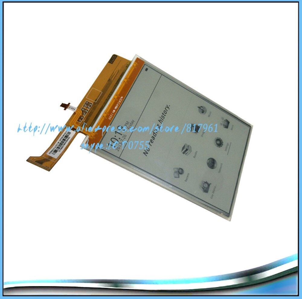 Dla e-atrament ED060XG1 ED060XG1 (LF) T1-11 ED060XG1T1-11 768*1024 HD XGA perłowy ekran dla Kobo Glo czytelnik Ebook eReader LCD wyświetlacz