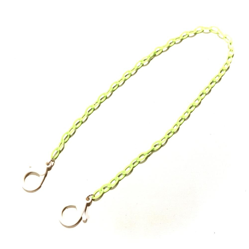 Acrylic Mask Lanyard Mask storage Artifact Portable Mask Storage Chain Student Chains for Storing Masks Save Masks Holder: 09