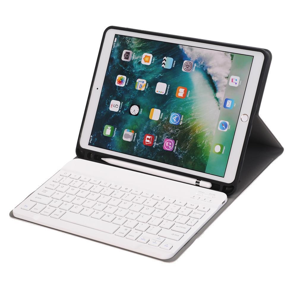 Backlit Toetsenbord Case Voor Ipad 10.2 Toetsenbord Met Potlood Houder Voor Apple Ipad 7th Generatie A2197 A2200 A2198 A2232 Cover +