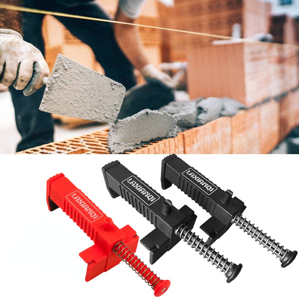 5pcs Wire Drawer Bricklaying Tool Fixer Worker Building Leveling Brick Liner Leveler Construction Tool Measuring Fixture Set