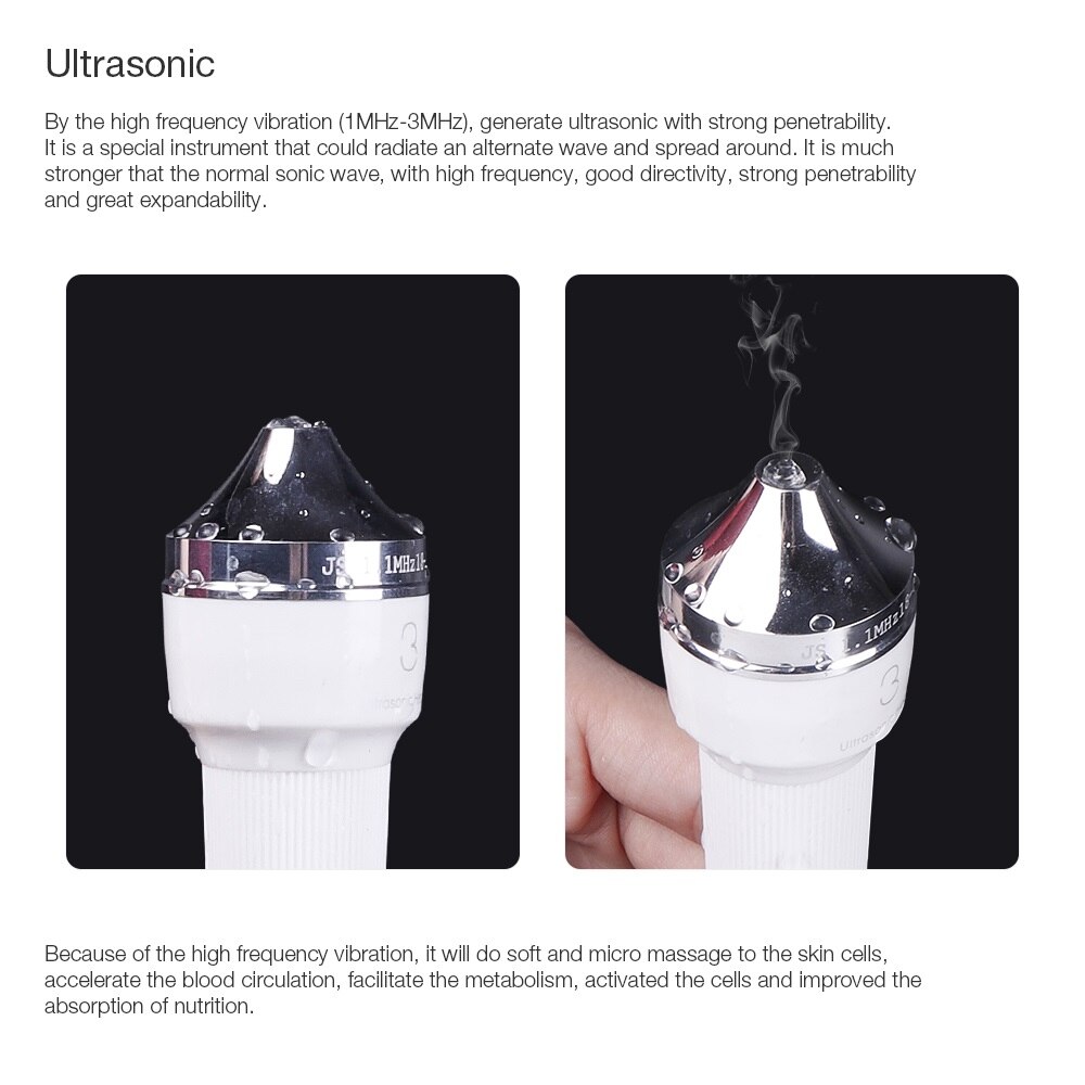 Ultrasonic Skin Care Freckle Removal High Frequency Lifting Skin Anti Aging Beauty Massage Facial Machine for Beauty Salon