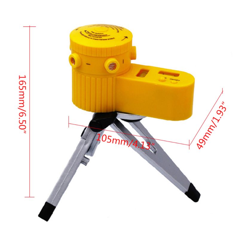 Multifunction Cross Line Leveler Device LED Level Vertical Horizontal Pointer Measuring Tester Tool