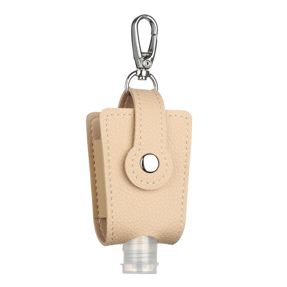 Hand Sanitizer Gel Bottles Storage Bottle Holder With Keychain Carrier Flip-Top Empty Container Reusable Travel Bag