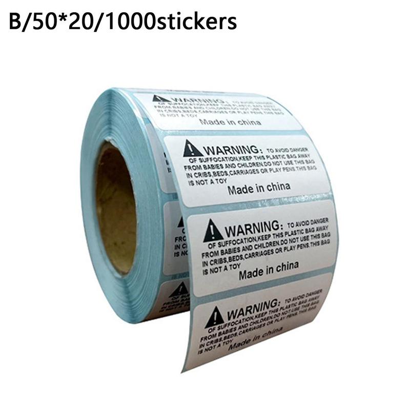 Warning Stickers Warning Car Sticker Car Safety Warning Rules Decal Auto Warning Sticker Anti-suffocation Safety Warning Sticker: B