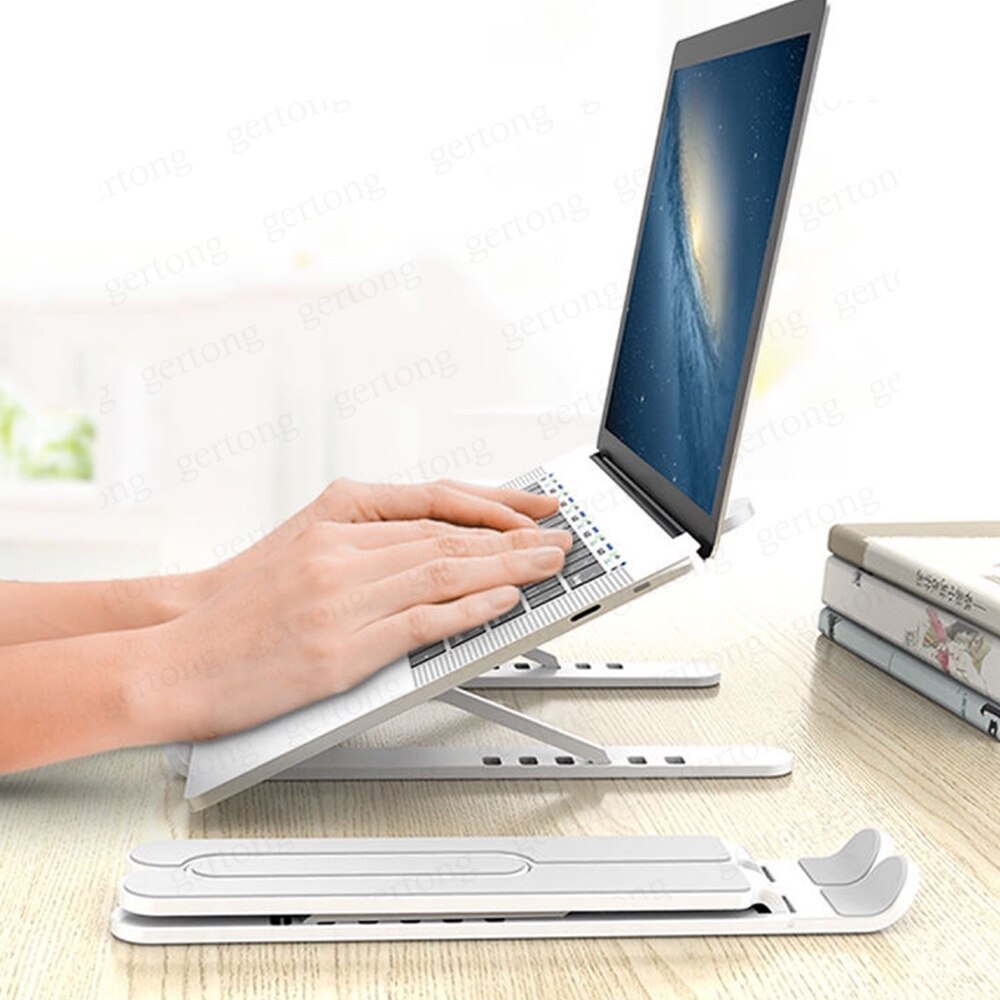 Support d'ordinateur Portable réglable pour MacBook support pour ordinateur Portable support de support de tablette en Aluminium pliable support d'ordinateur Portable pour ordinateur Portable