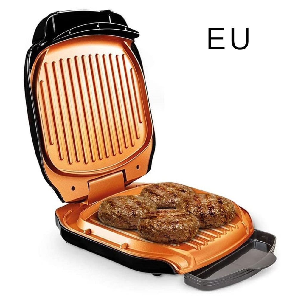 Electric BBQ Grill Household Barbecue Machine Grill Electric Hotplate Smokeless Grilled Meat Pan Electric Grill