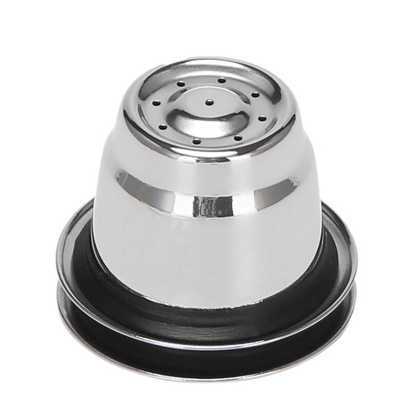Reusable Espresso Capsules Refillable Coffee Pod Stainless Steel Cups Compatible For Nespresso Originalline Brewer