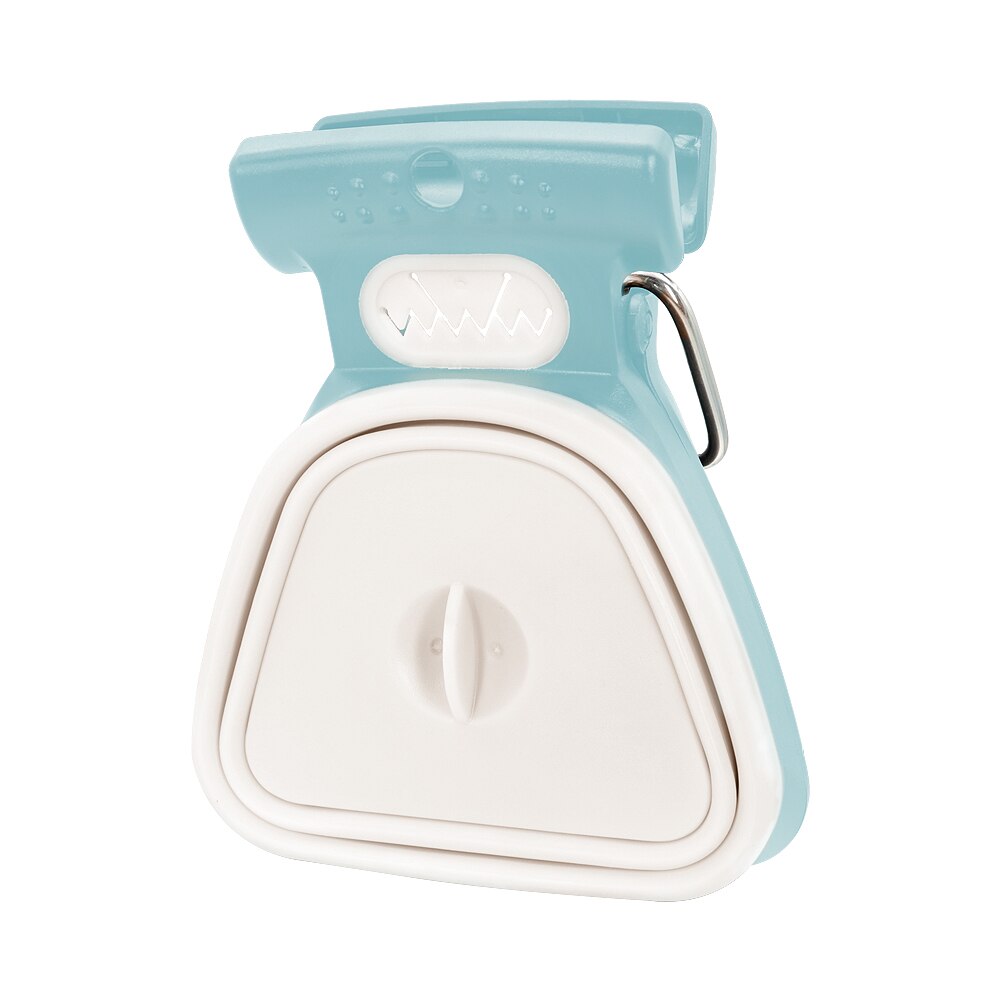 Portable Dog Pooper Scooper Pet Outdoor Travel Scoop Dog Waste Pick Up Tool Poop Bags Pet Waste Garbage Bags Pet Accessories: Green / L