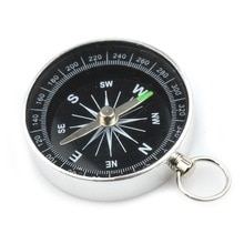 Mini Pocket Camping Reizen Mini Kompas Wandelen Navigatie Aluminium Kompas Hoge Precisie Anti-Interferentie Kompas