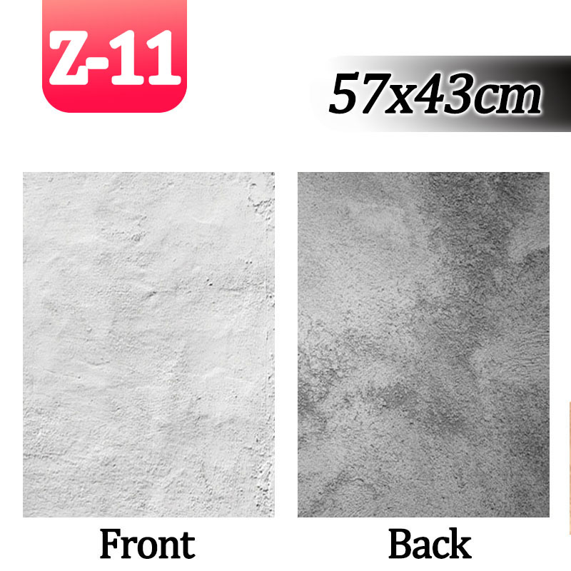 Fondos de fotografía de mármol 57*43CM 2 caras grano de madera foto fondo papel tapiz estudio productos impermeables accesorios fotográficos: Marrón claro