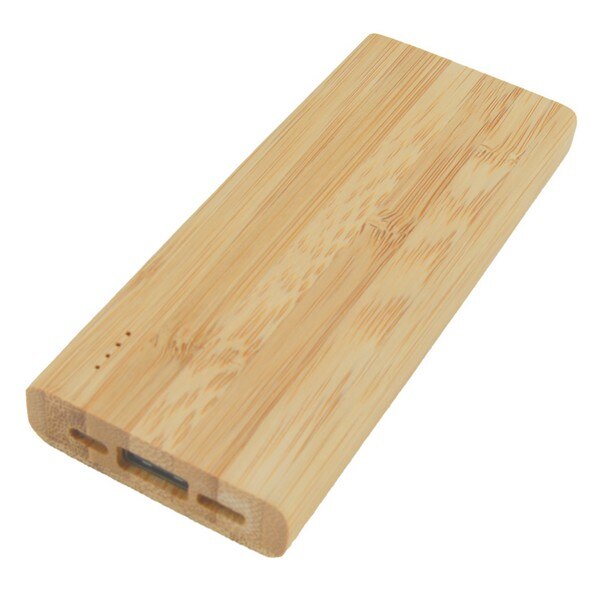 Bambu eco-amigável 5000 mah do banco de potência ksix