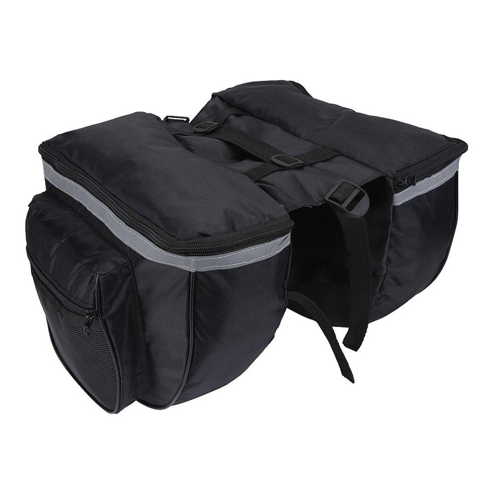 Bike Waterproof Rear Storage Bag Bicycle Back Rack Pouches Bike Saddle Bag Folding Bike Bag Cycling Accessory