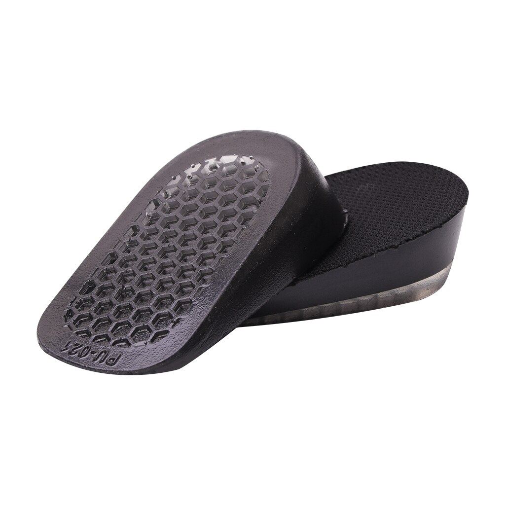 Øge højden sko indlæg indlægssåler hæl løfter puder justerbar skåret sko hæl indsats højere unisex trædepuder 1.5cm 2.5cm 3.5cm: 2.5cm