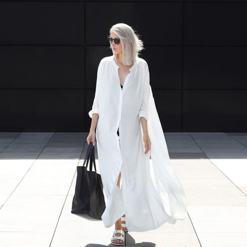 Beach Dress Swimsuit White Cover Up Womens Bathing Suit Cover Ups Beach Wear Tunics Bikini Cover Up Beachwear Summer Beach Dress