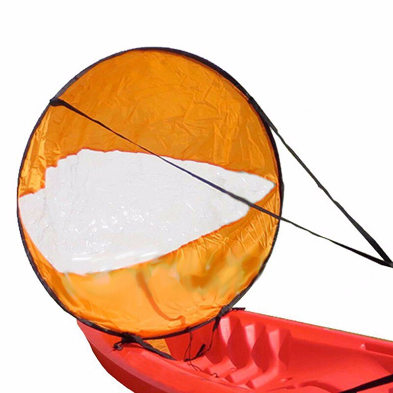 Kayak Boat Wind Sail Sup Paddle Board Sailing Canoe Rowing Boats Wind Window 42.52" x 42.52": orange