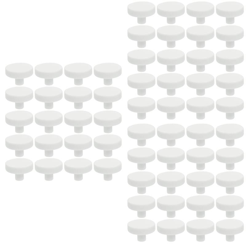 60 Stuks Aquarium Koraal Ondersteuning Koraal Reproductie Basis Koraal Fragment Rack (Wit)