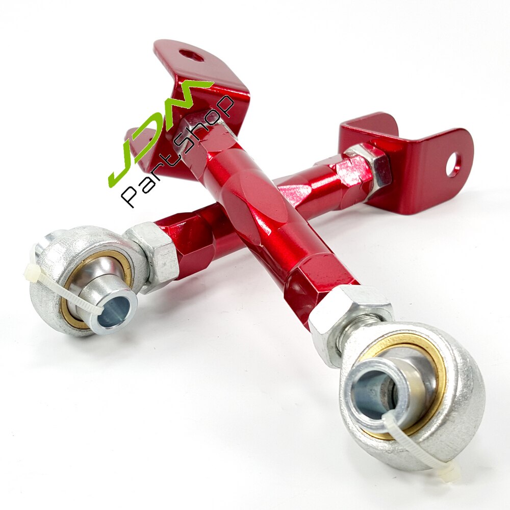 RED REAR TRACTION ARM ROD FOR NISSAN S13 S14 S15 R32 R33 R34 Z32 180sx 200sx Silvia Skyline