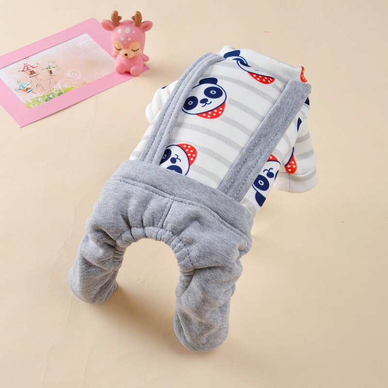 Winter Haustier Hund Kleidung für Hunde Overalls Pet Overall Cartoon Hund Mantel Welpen Katze Kleidung für Hunde Outfit Haustier Kleidung chihuahua: 4 / XS