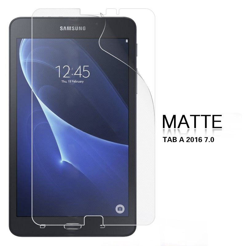 HD Clear Glossy Film For Samsung Galaxy Tab A 7.0 10.1 T285 T280 T288 7'' 10.1" Anti-Glare PC Tablet Matte Protective Film