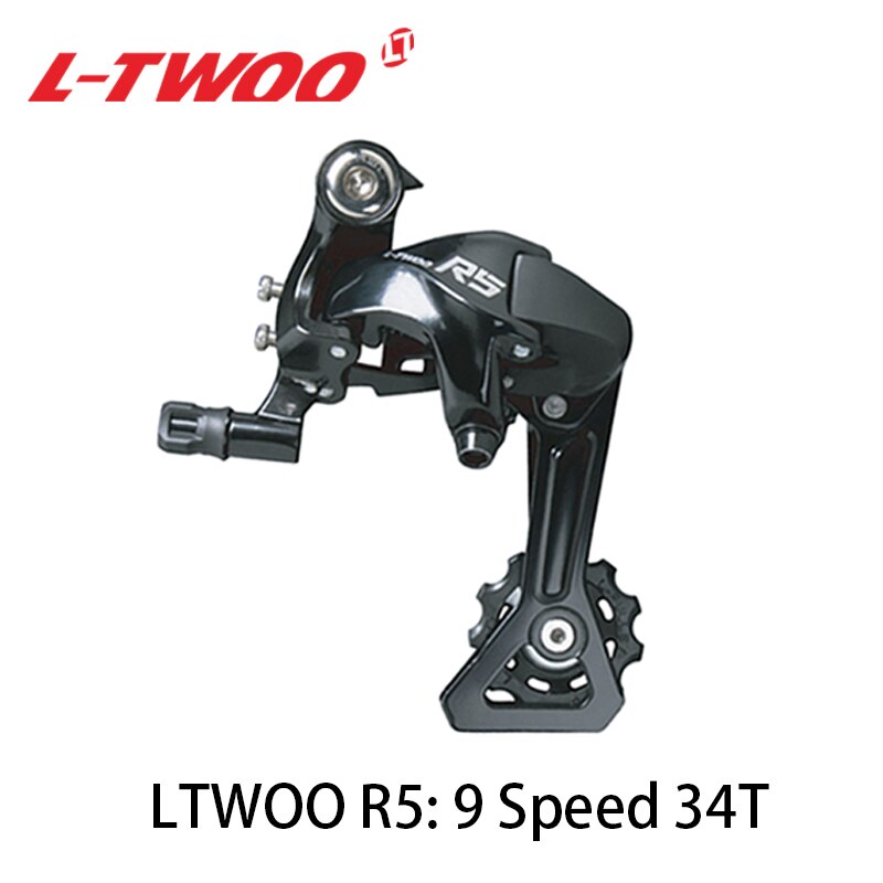 LTWOO – dérailleurs arrière pour vélo de route, Compatible avec Shimano 11s 10s 9s 8s 7 s, R9/R7/R5/R3/R2 11/10/9/8/7 vitesses: R5 9S