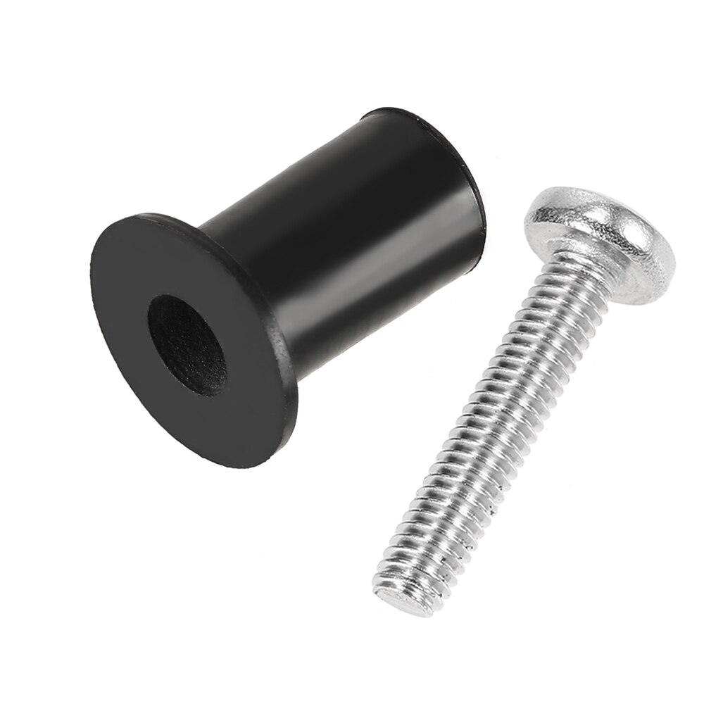 12 PCS Kayak Well Nuts Blind Fastener Windscreen Rivet Fishing Kayak Canoe Boat Marine with Screw M4/M5/M6 Well Nut