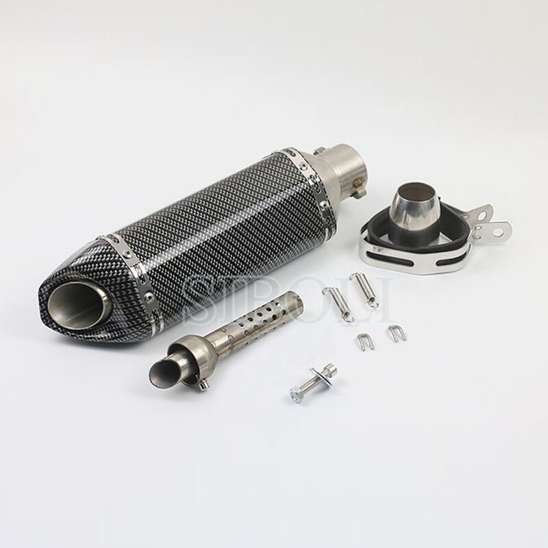 Universal 38-51MM Motorcycle Exhaust Ak Modified Scooter Sand Pit Dirt ATV Modified For Motorbike Exhaust